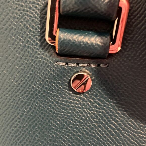 Michael Kors Dark Teal Satchel Bag - Picture 9 of 9